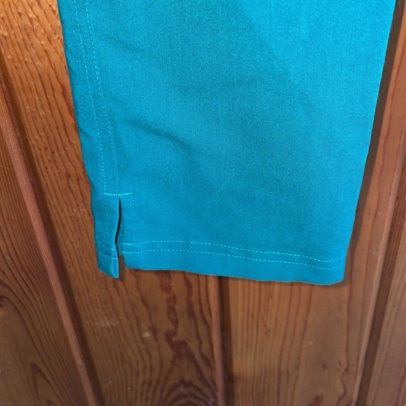 Hunter green fig Scrub Set Catarina top and Livingston pants limited edition - Picture 8 of 13